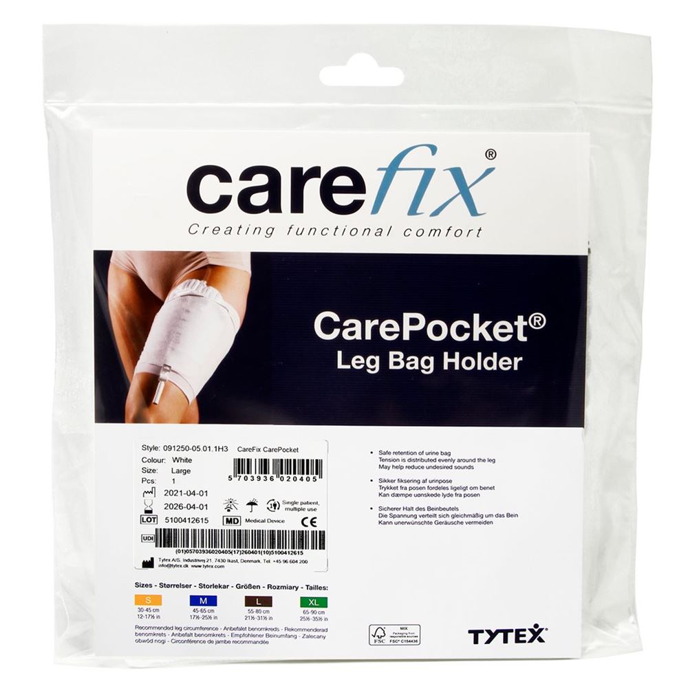 CAREFIX Beinbeutelfixierung S 30-45cm Btl