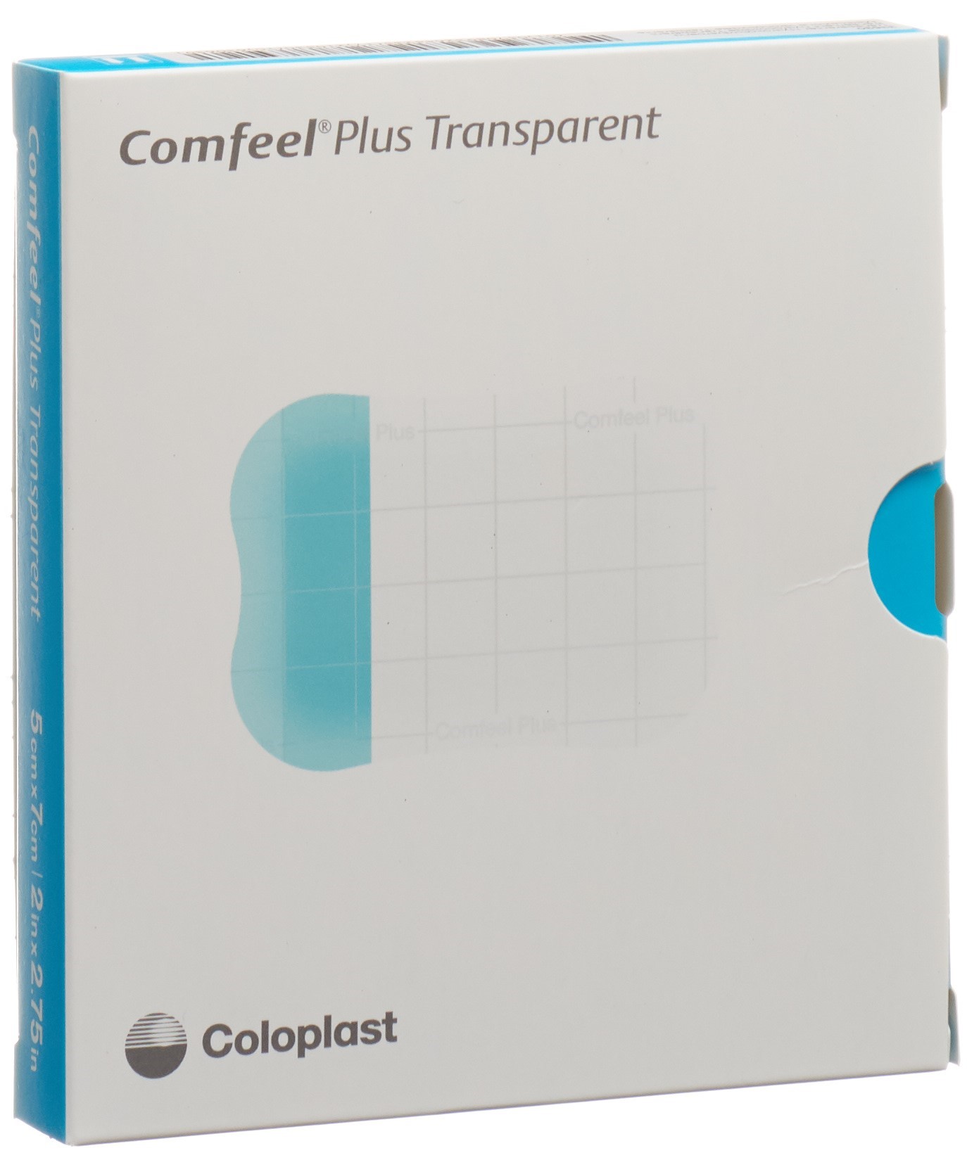 COMFEEL Plus Transparent Hydro Verb 5x7cm 10 Stk