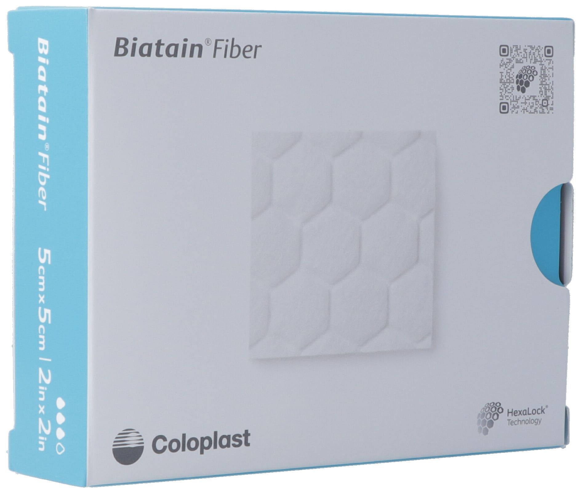 BIATAIN Fiber pansem gélifi fibres 5x5cm 10 pce