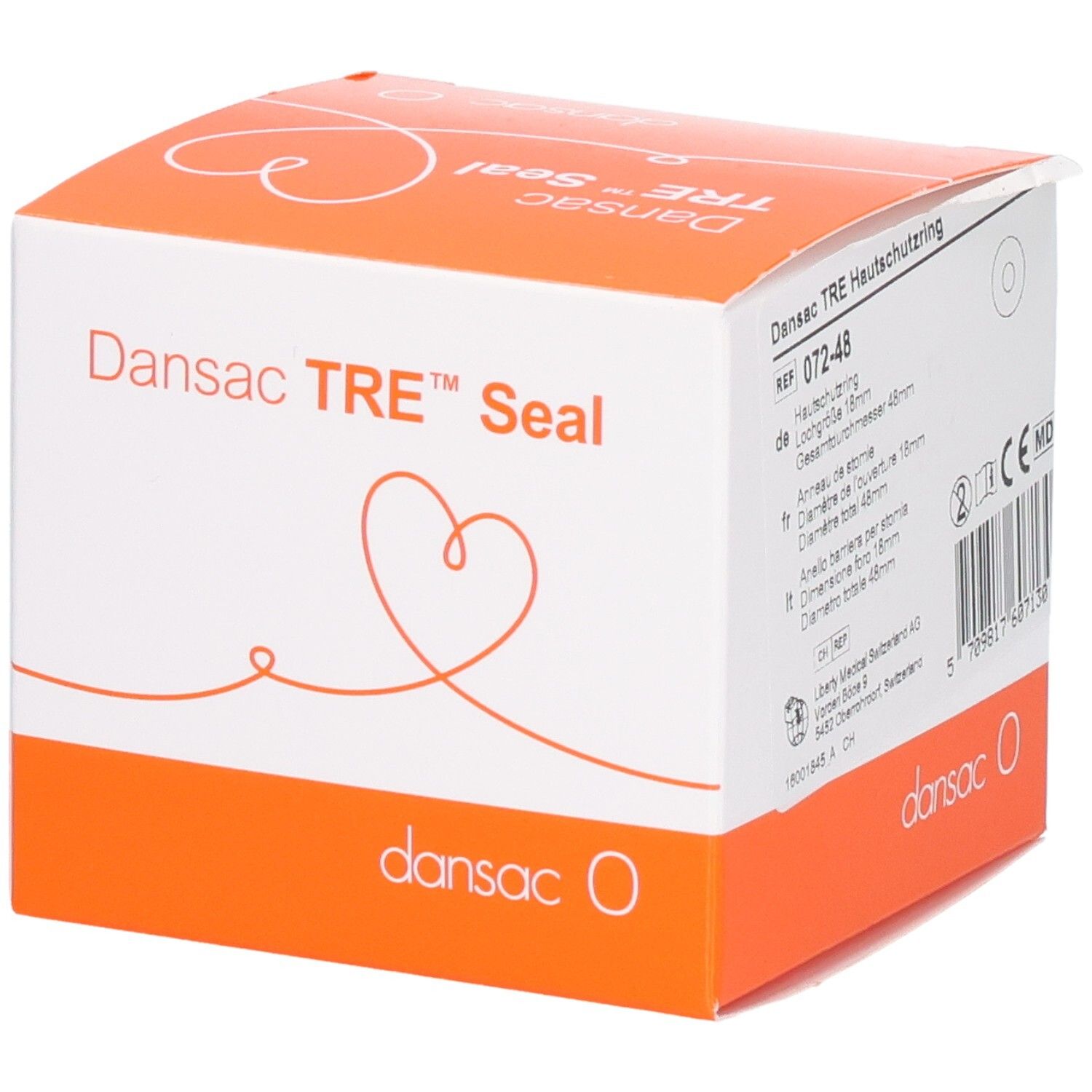 DANSAC TRE Seal Hautschutzr 48/2.3mm Loch 10 Stk