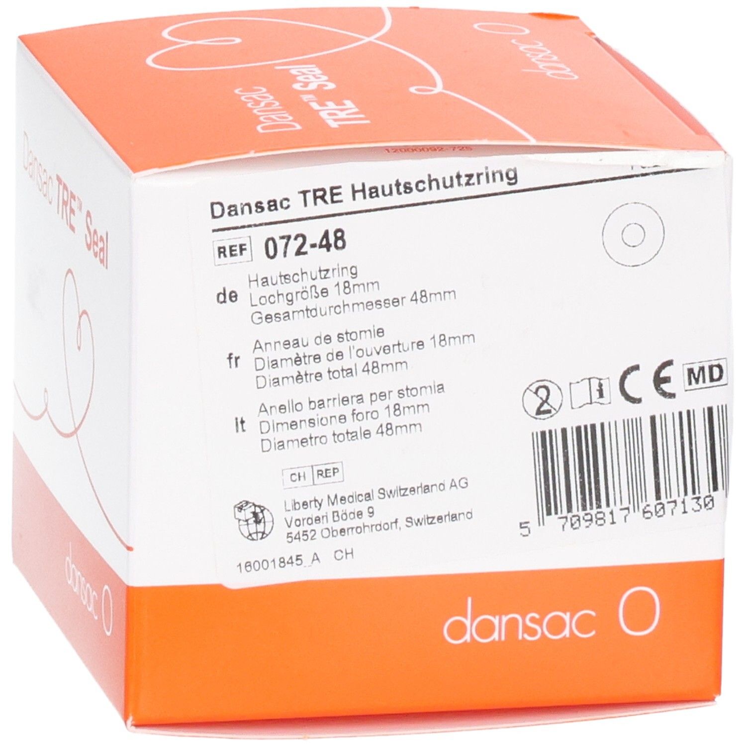 DANSAC TRE Seal Hautschutzr 48/2.3mm Loch 10 Stk