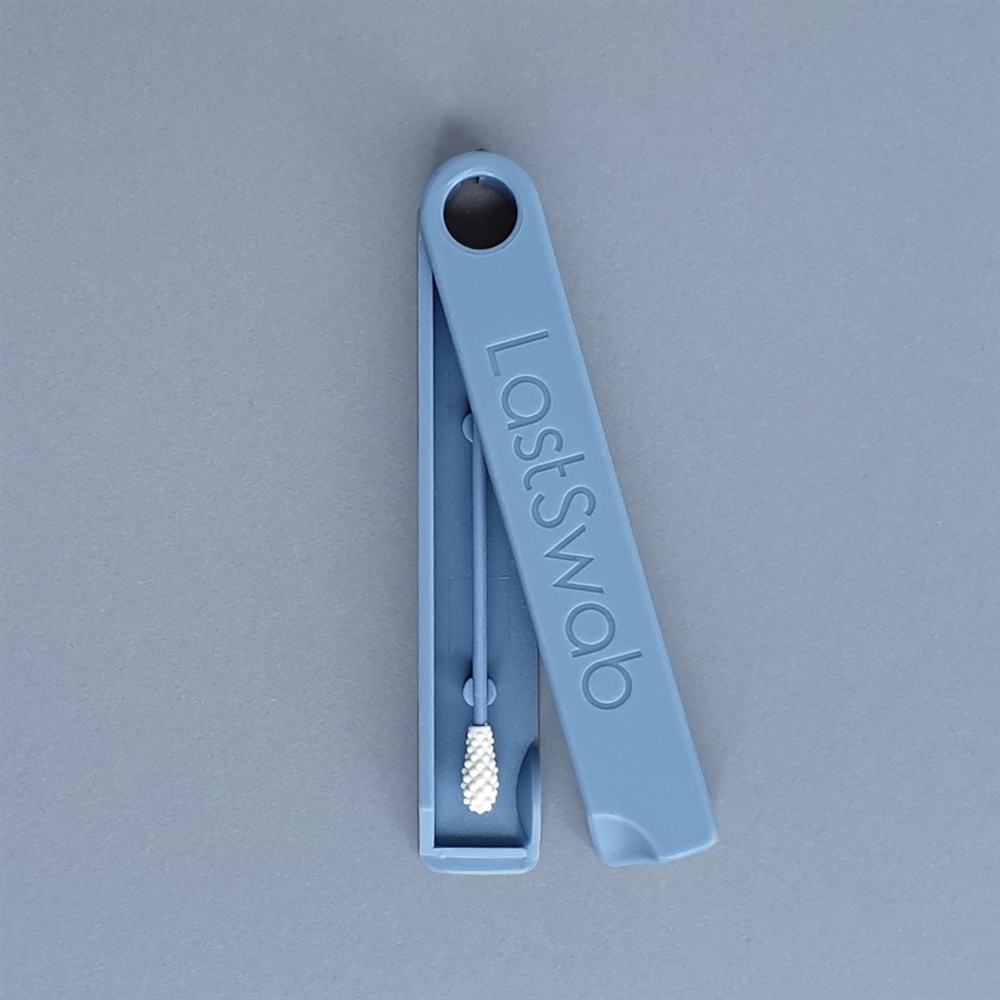 LASTSWAB Basic wiederverw Wattestäbchen blau