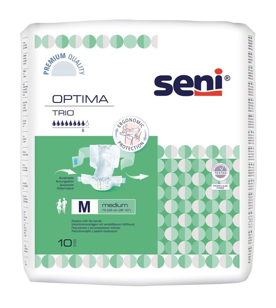 SENI Optima Trio Vorlagen M Hüftbund 10 Stk