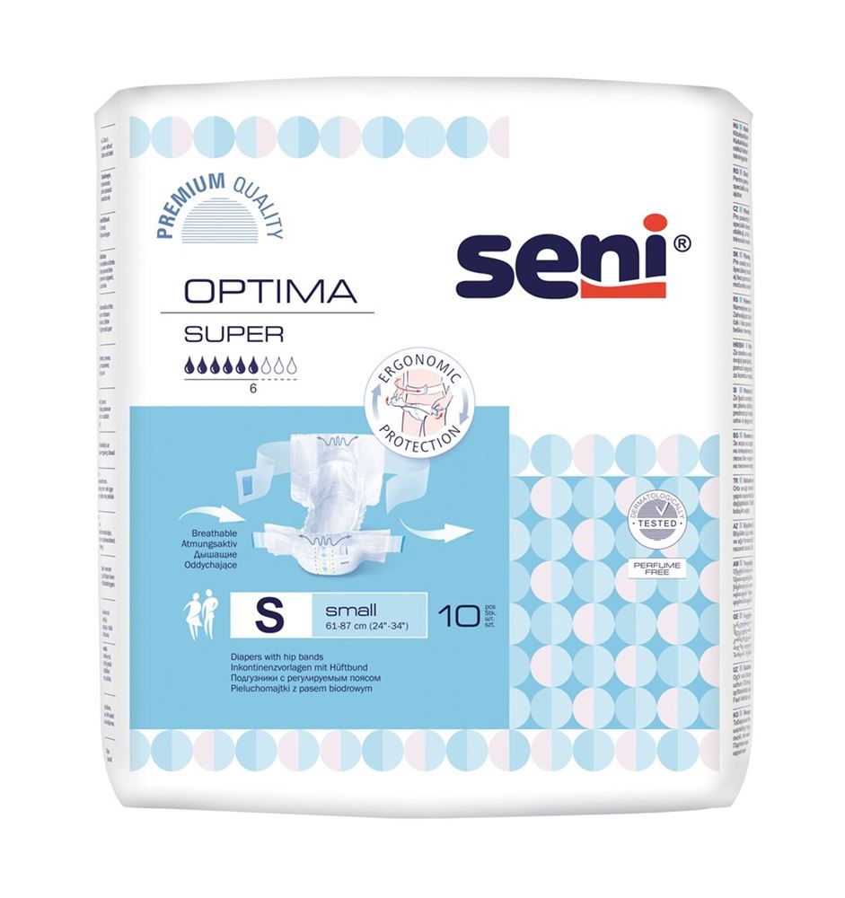SENI Optima Super Vorlagen S Hüftbund 10 Stk