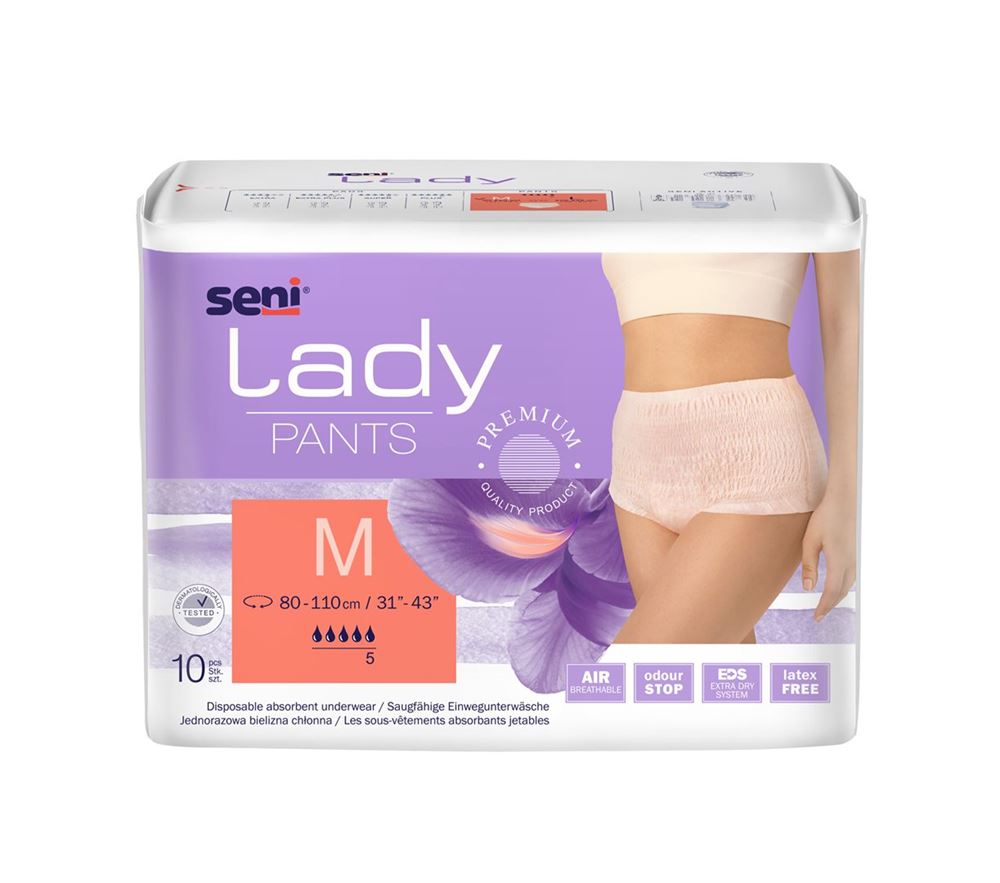 SENI Lady Pants M Btl 10 Stk