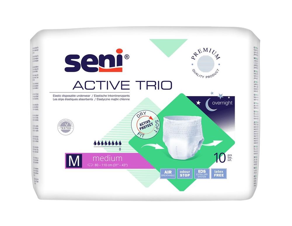 SENI Active Trio M Btl 10 Stk