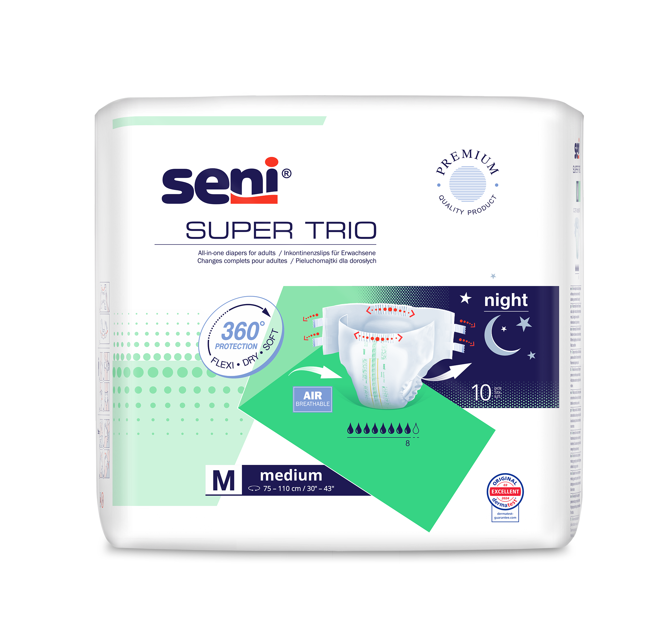 SENI Super Trio M Btl 10 Stk
