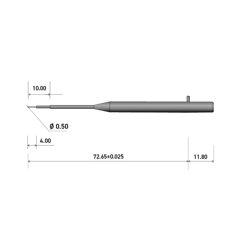 BALL ELCTRD E15646 NONHEX 6.5IN 5MM BALL