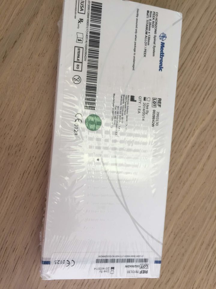 ROD 7893130 6.35MM X 130MM PEEK ROD