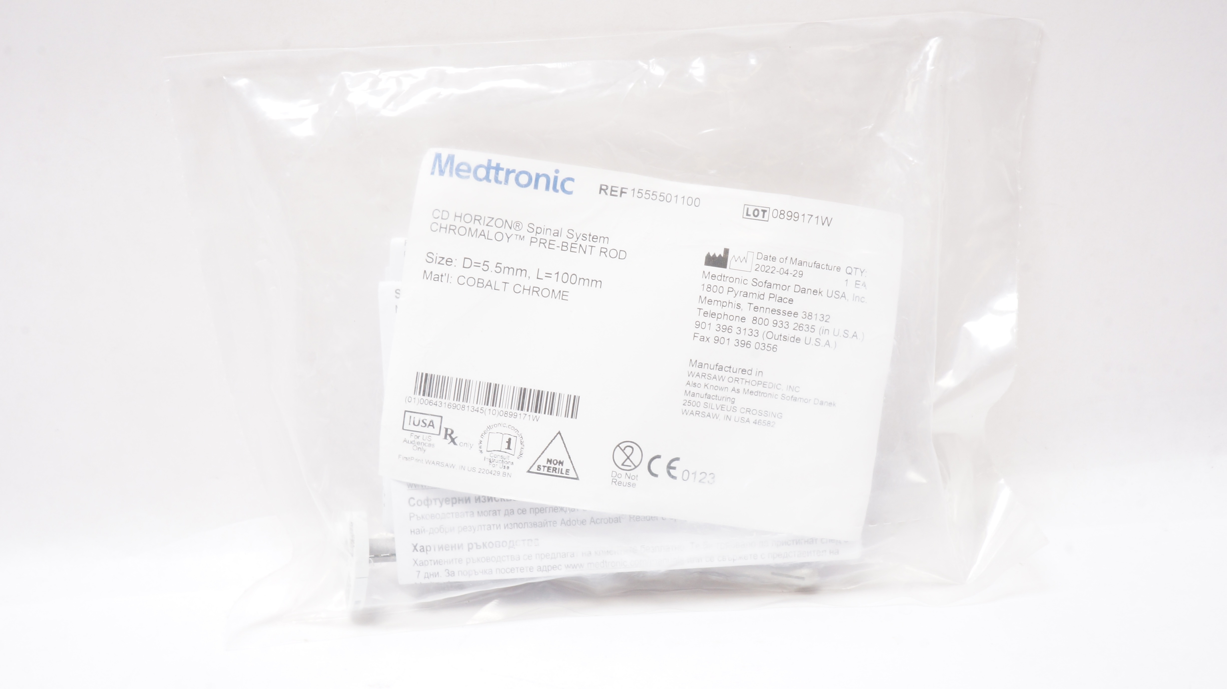 ROD 7750088 3.5MM CHROMALOY PLUS 300MM