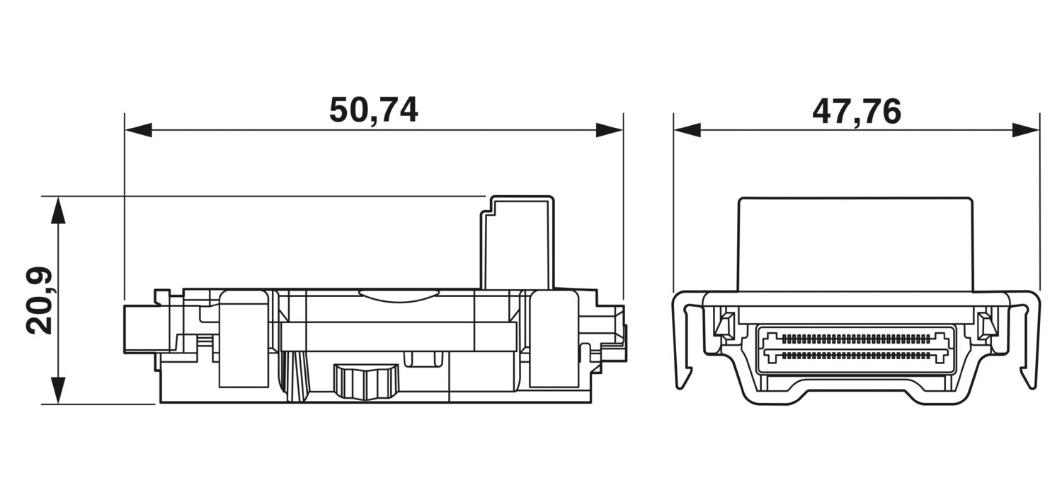 CONNECTOR 778215545 SS AXL CL5.5 OP4.5