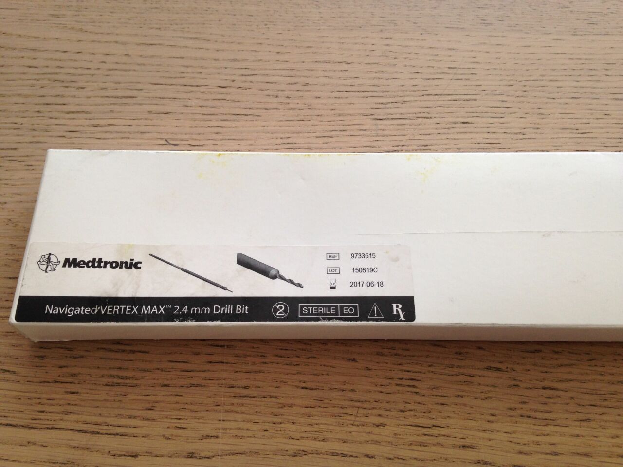 BIT 9733515, 2.4mm DRILL STERILE