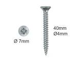 SCREW G6958840 4.0 X 40MM MAS STR