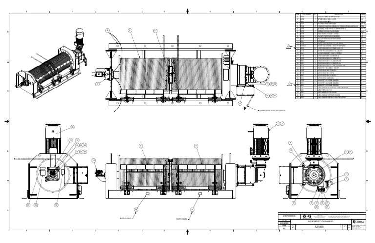 WINCH ASSY BI70000015 DOOR