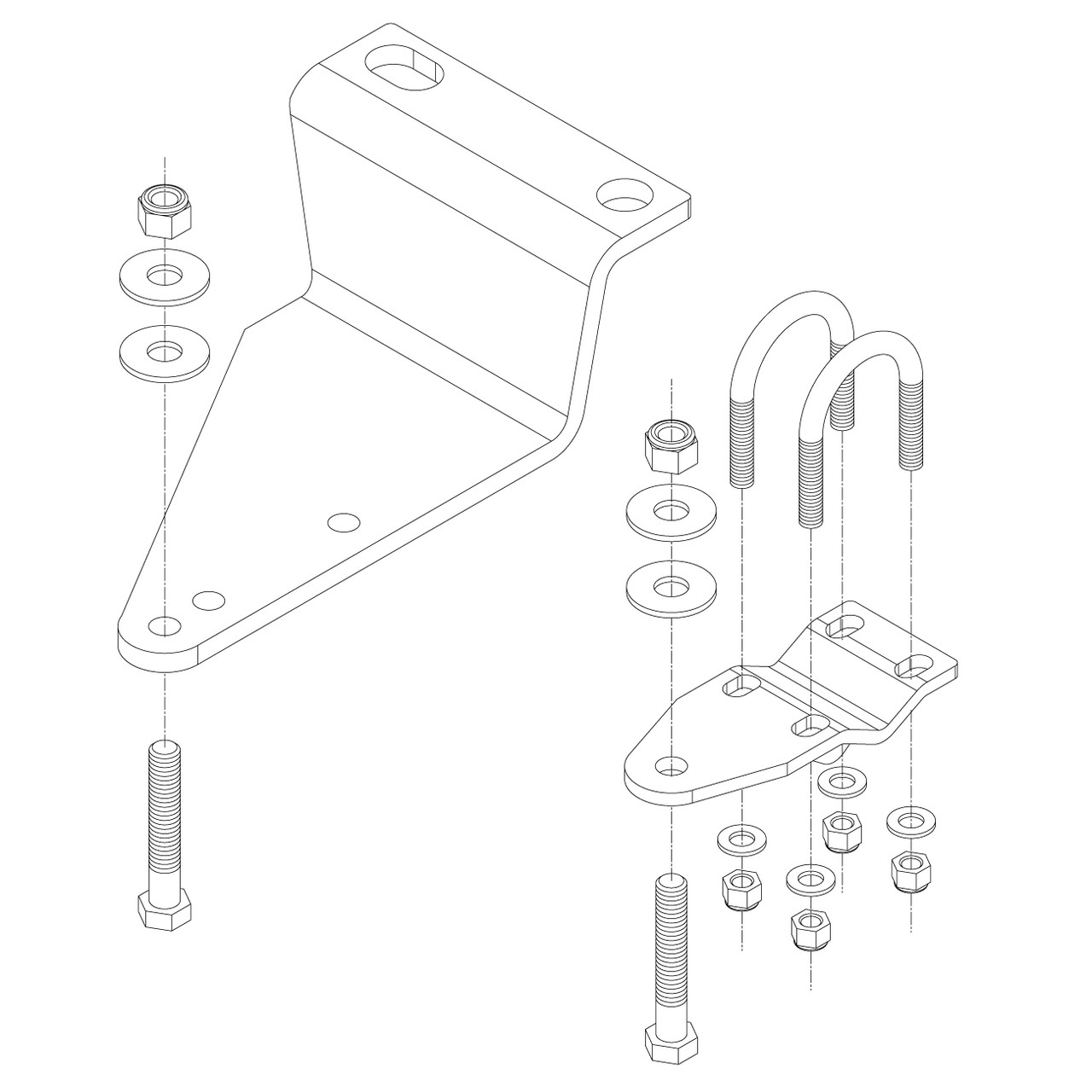 BRKT KIT 9733942 S7 AXIEM CONN HARDWARE