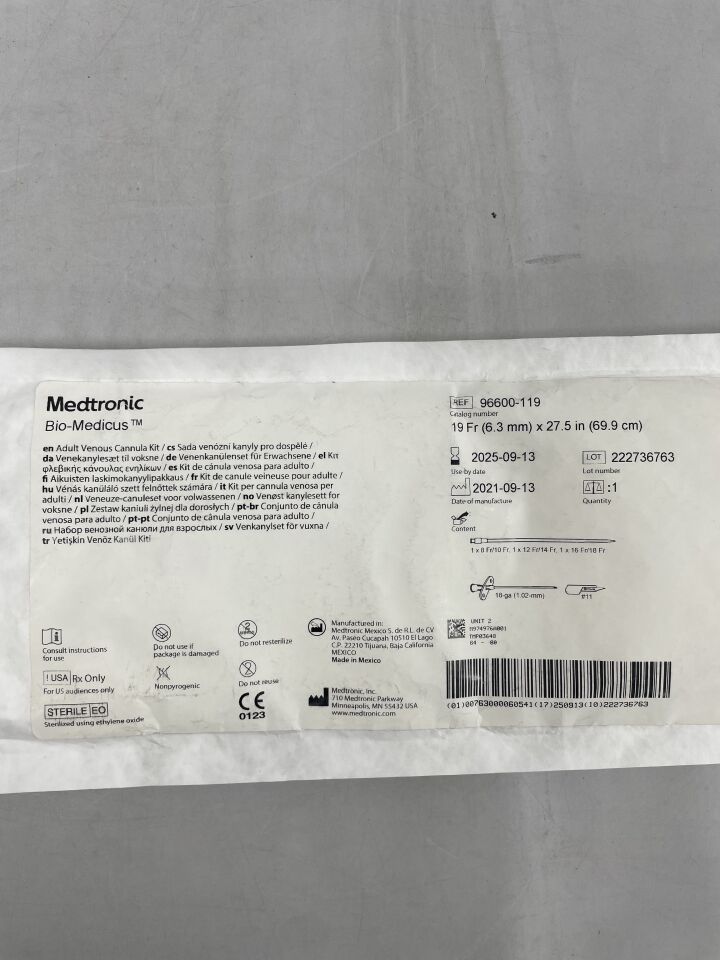 CANNULA 96600-021 BIO-MEDICUS 21FR