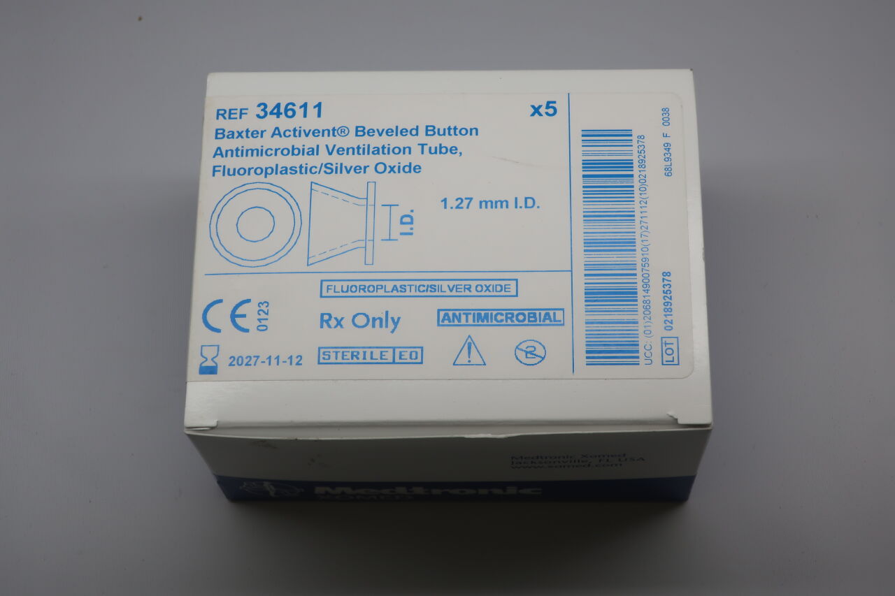 VENT TUBE 1018100 5PK SHAH 1.14ID FLPL
