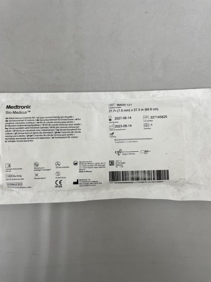 CANNULA 96670-021 BIO-MEDICUS 21FR