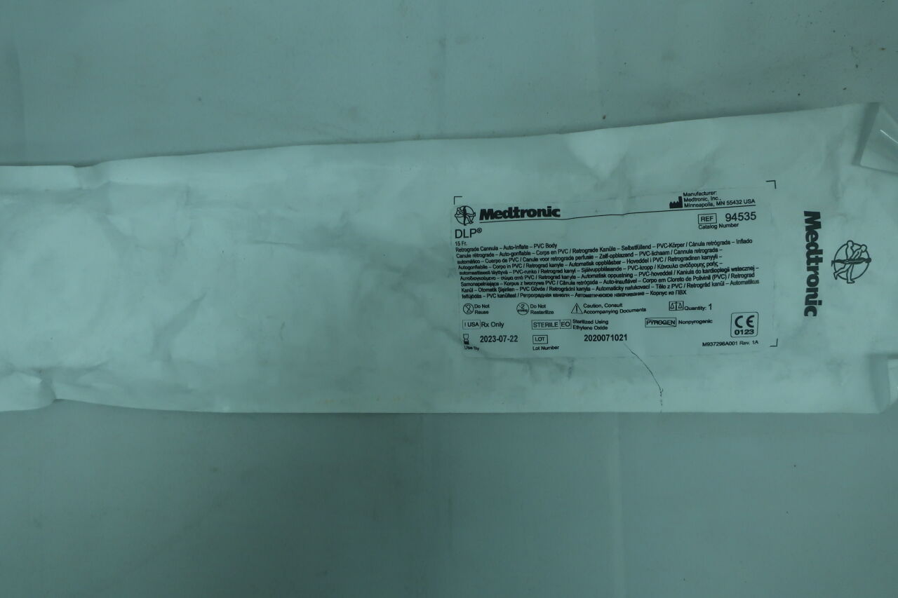 CANNULA 94885K RCSP PVC AUT 15F