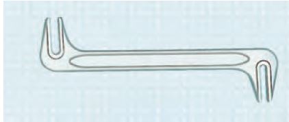 INSTRUMENT 8114505 X10 4.75 BENDING IRON