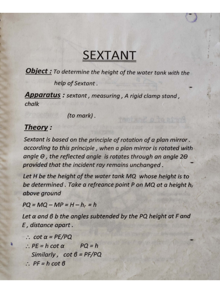 TRAY 7068321 SEXTANT INSTR 2