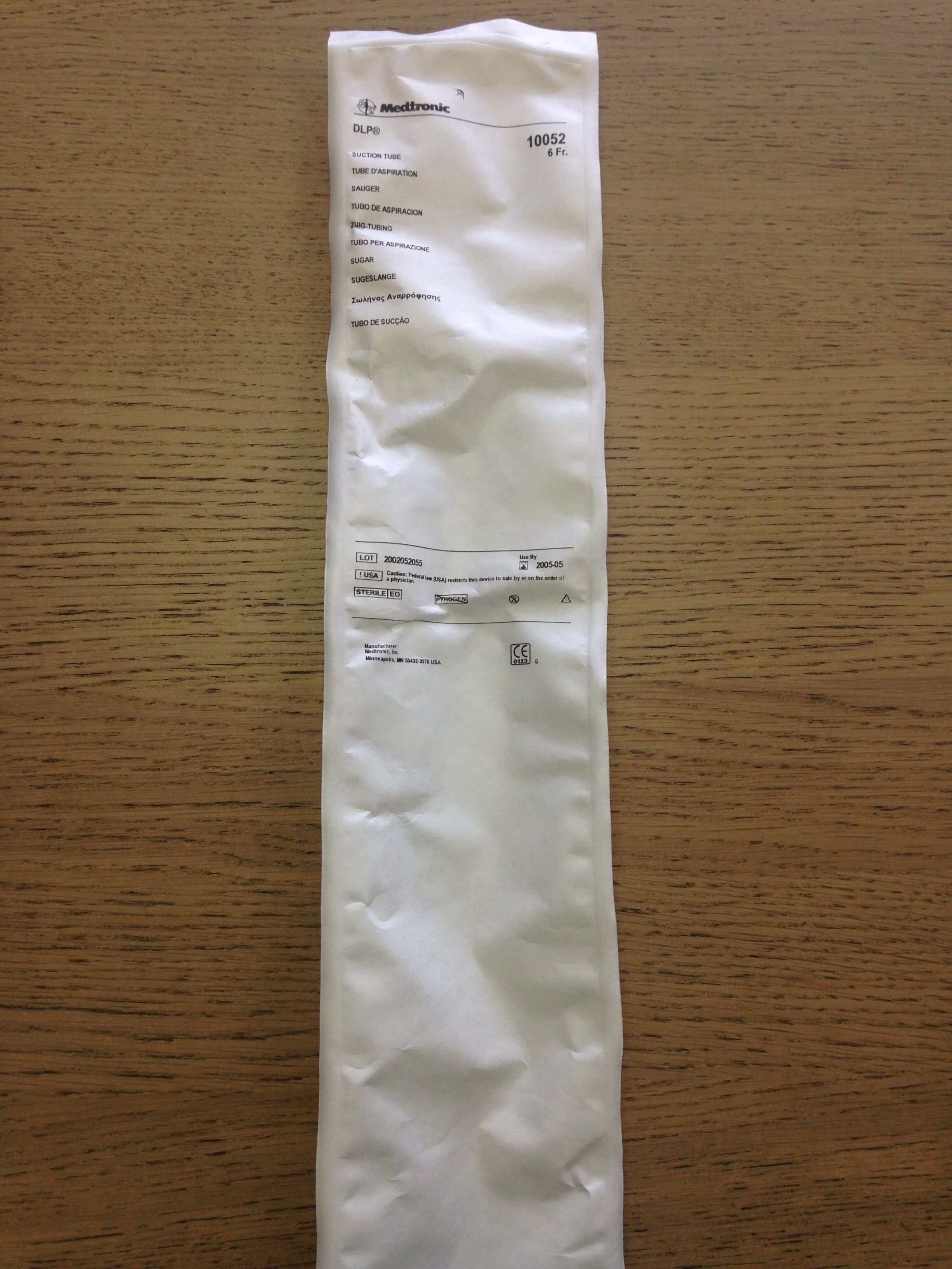 SUCTION TUBE 10052 10FR X 6