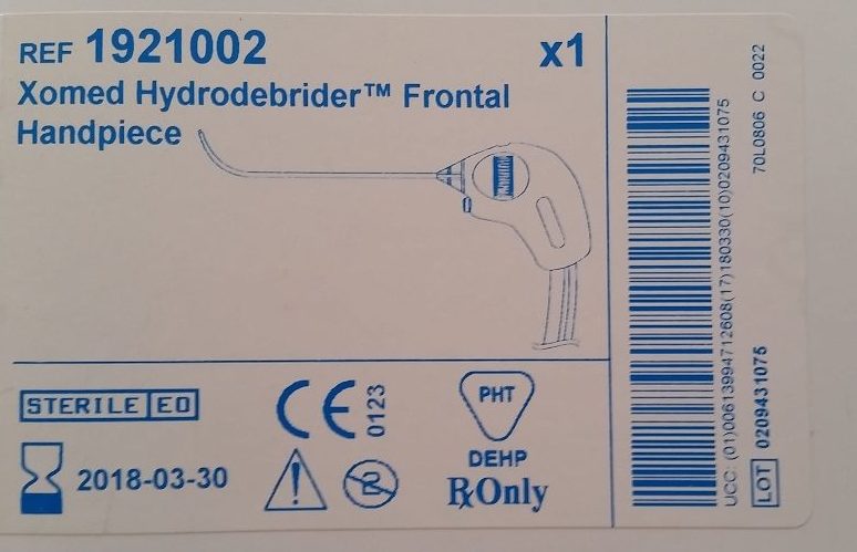 HANDPIECE 1921002 HYDRODEBRIDER FRONTAL