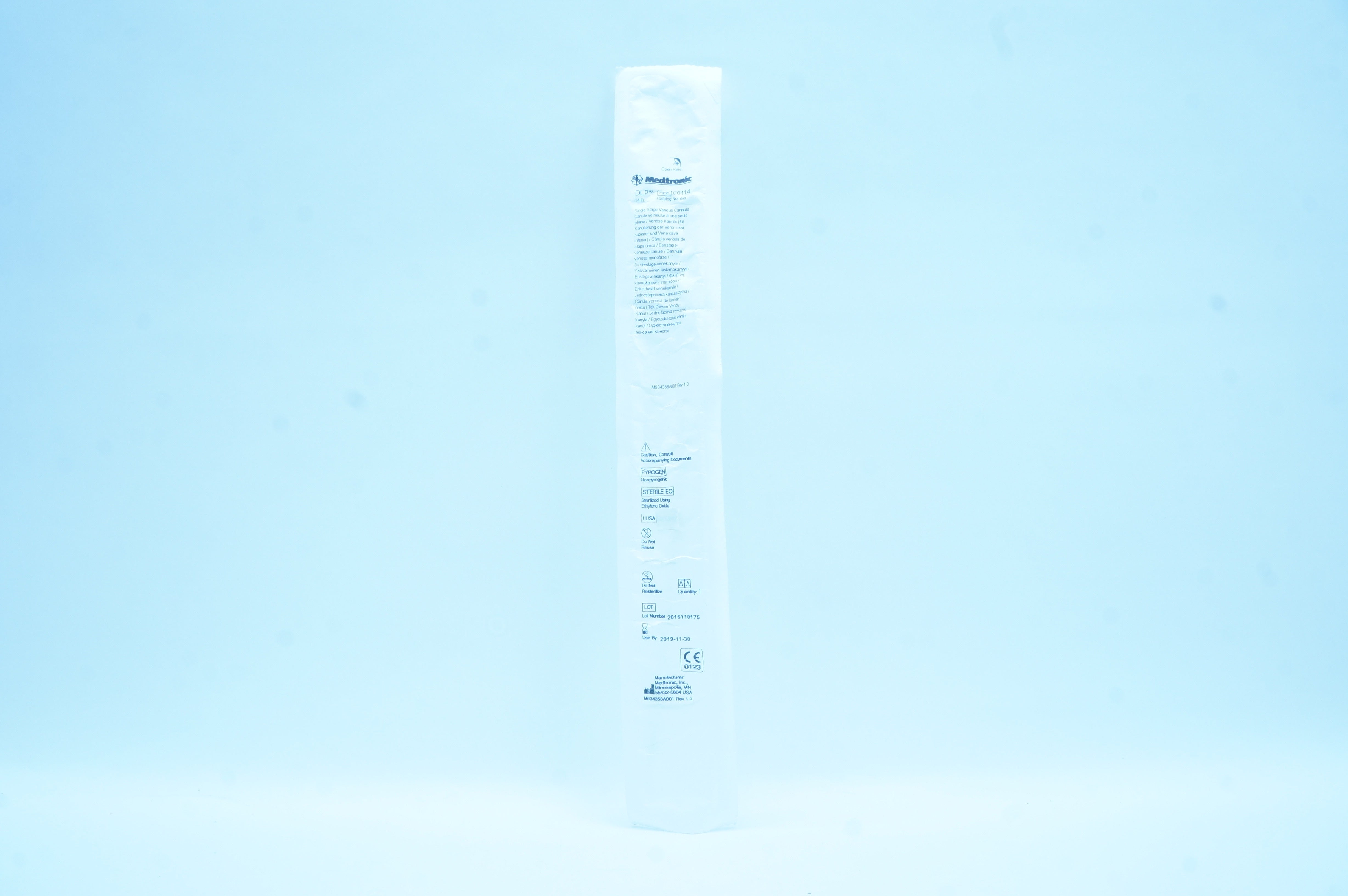 CANNULA 66114 SS VENOUS 14FR