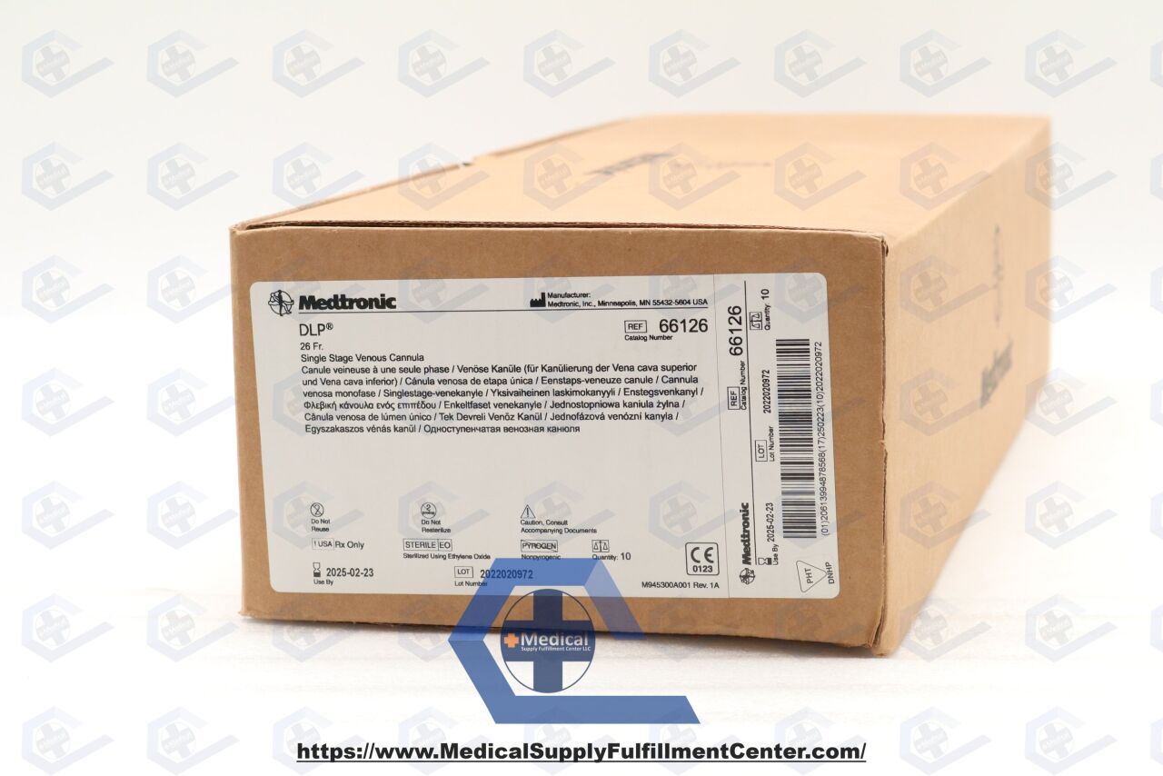 CANNULA 66126 SS VENOUS 26FR