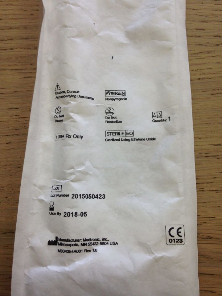 CANNULA 72522 SEL SERIES ART 45DEG 22FR