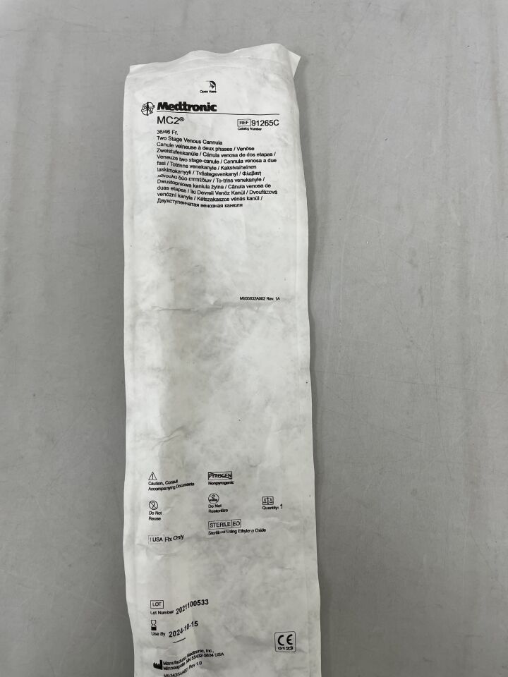 CANNULA 91265 MC2 VEN OVAL 36/46FR