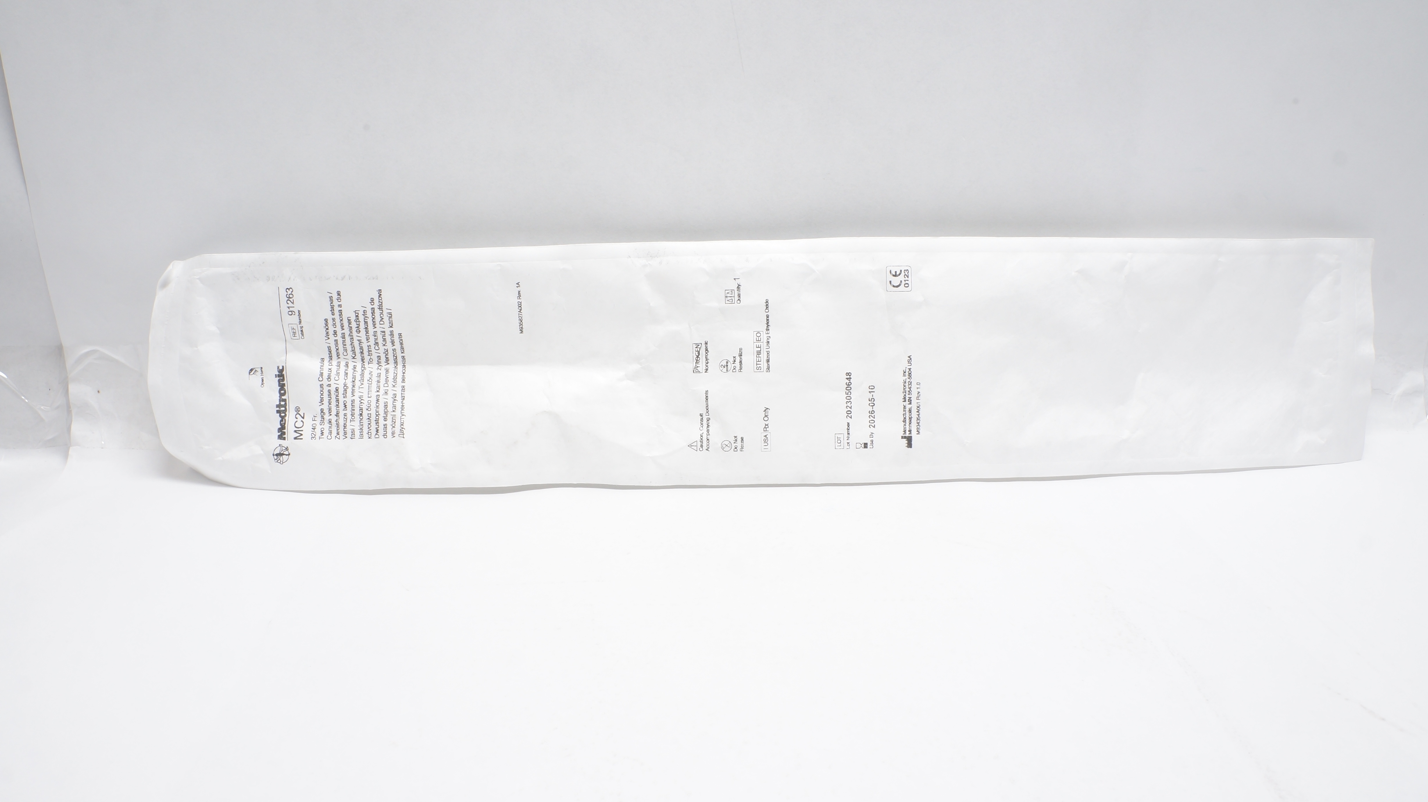 CANNULA 91263 MC2 VEN OVAL 32/40FR