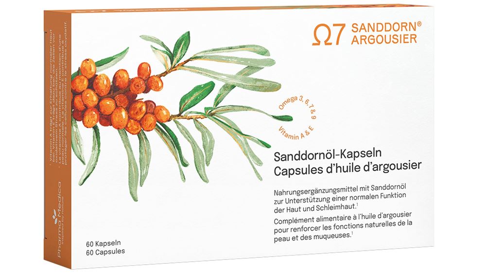 SANDDORN ARGOUSIER Omega 7 Kaps 60 Stk
