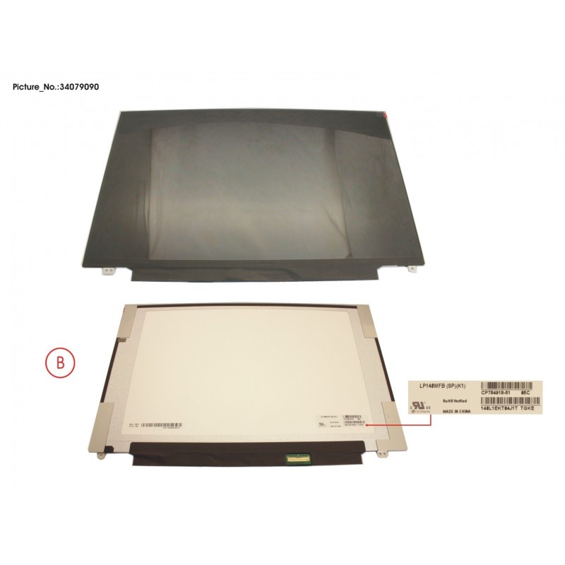 CART 9734685R S7 SURG TOUCH LCD ASSY RWK