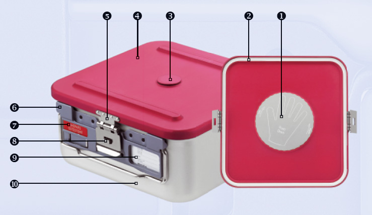KIT CONTAINER 9735134 REFERENCING SET