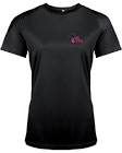 SHIRT ACC-8551 SPORTS FEMALE SIZE1 BLACK