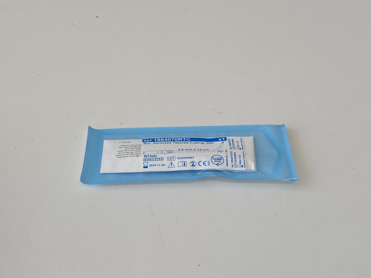 BUR 1884040RTC REV TAP 40DG 4MM 13CM 30K