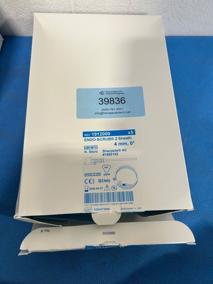 SHEATH 1912000 ENDO-SCRUB 2 5PK 4MM/0DEG