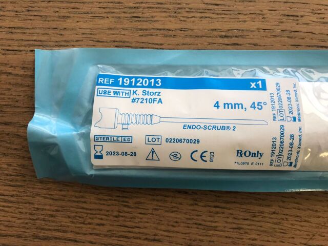 ENDOSCRUB 2 SHEATH,2.7MM,0 DEG. FOR XOME