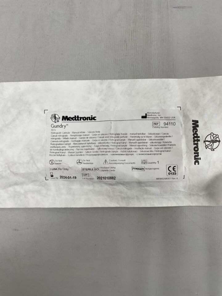 CANNULA 94110 GUNDRY RCSP SIL MAN 10FR