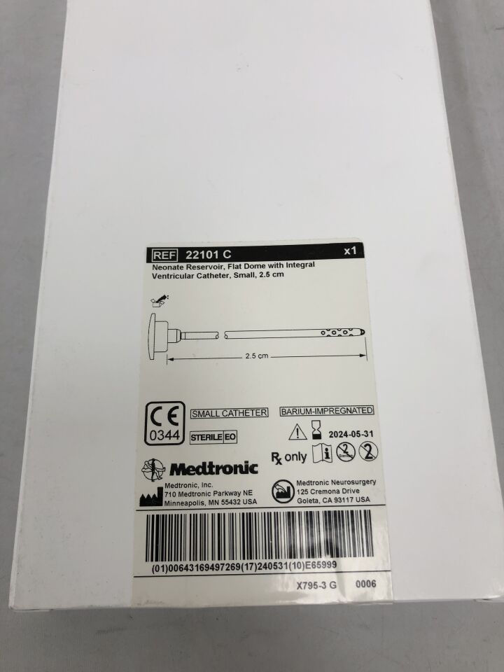RES 22101 C NEONATE FLAT DOME I.C.=25