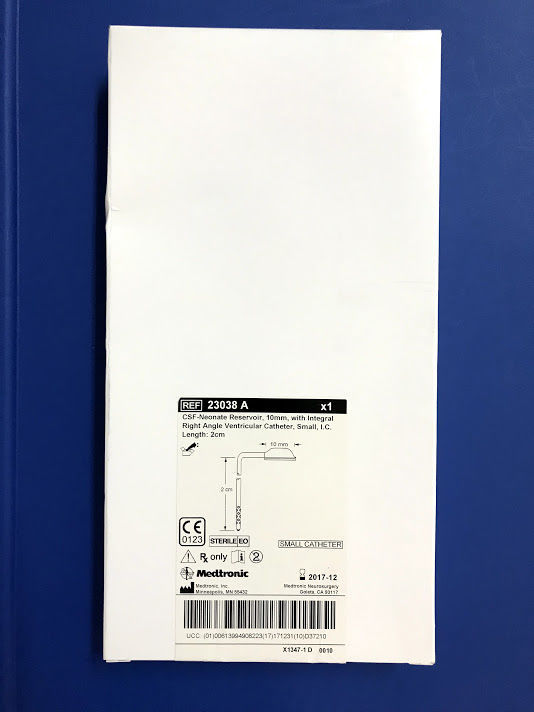 RES 23038 A NEONATE W/INT RA CATH 20