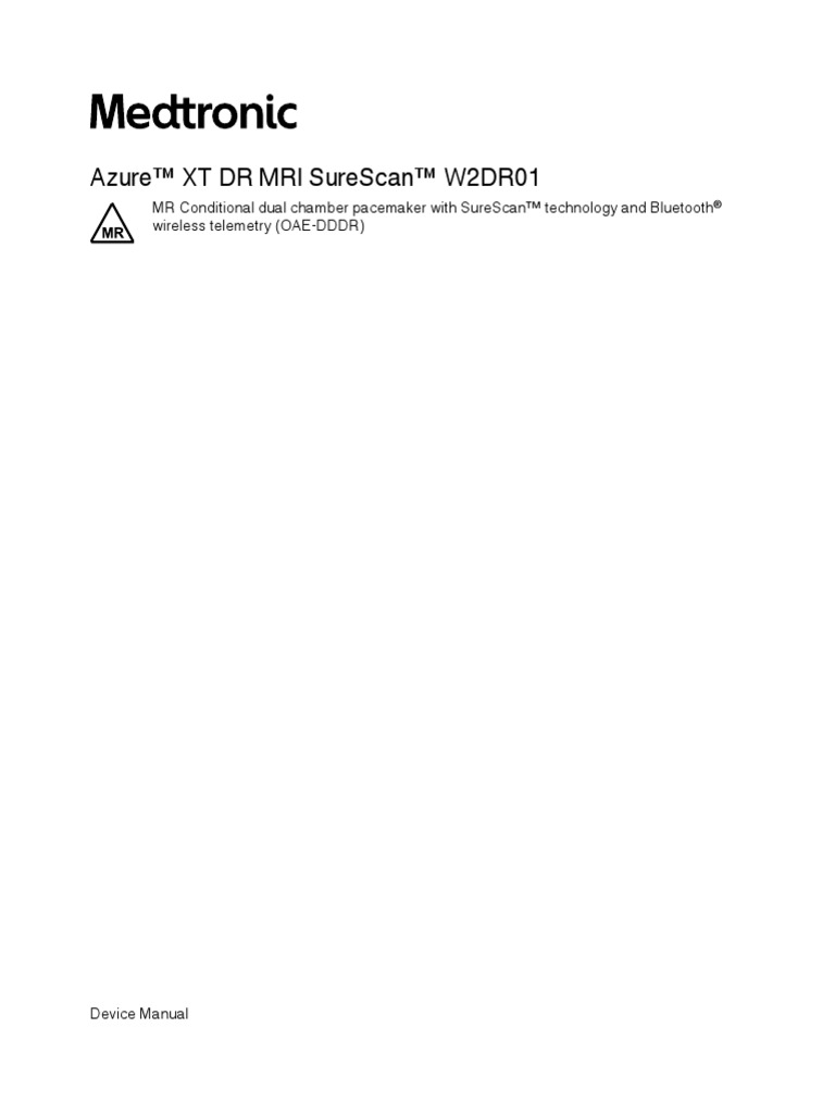 IPG W2DR01 AZURE XT DR MRI