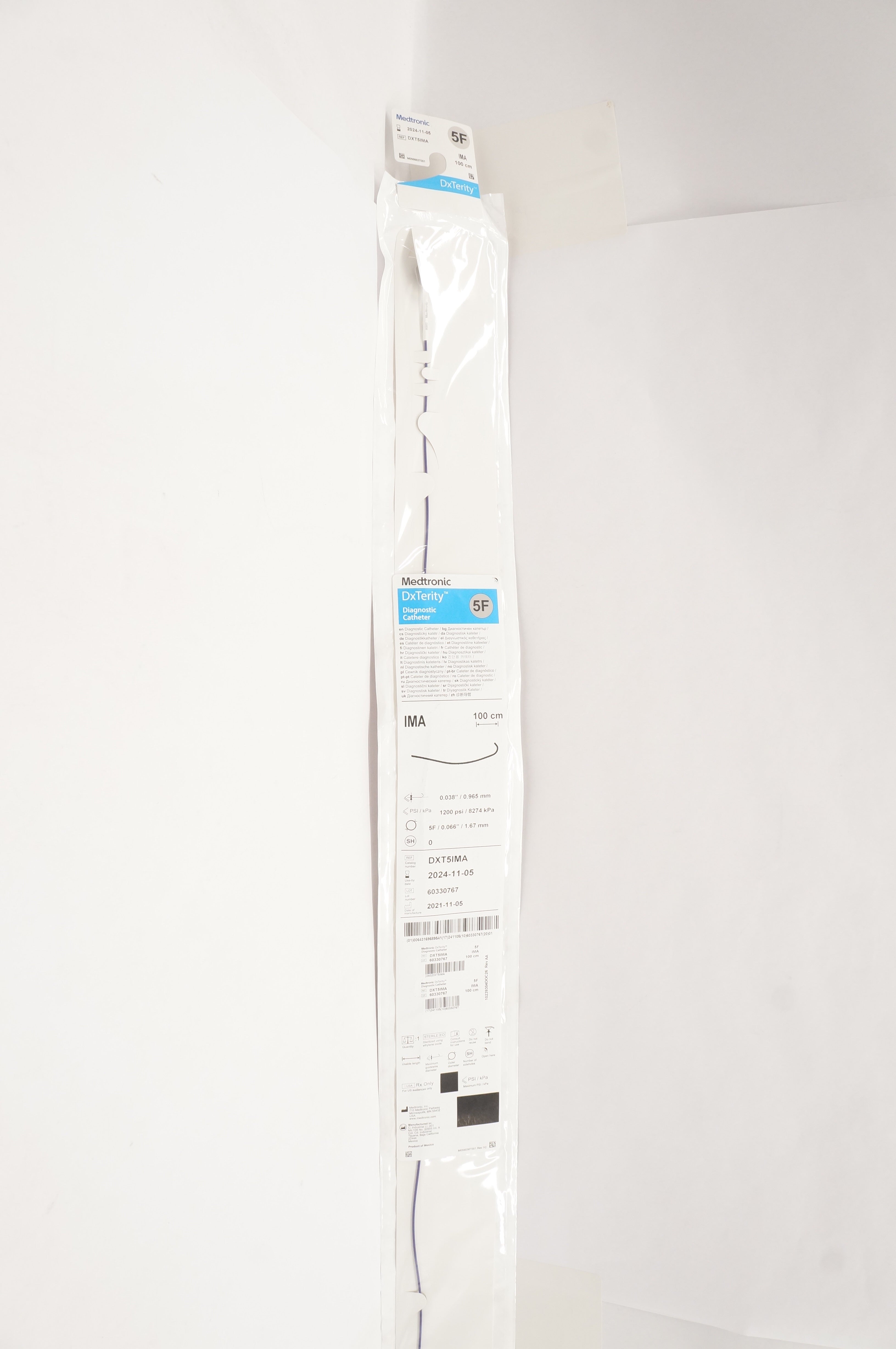 CATH DXT6IMA DXTERITY 6F 100CM IMA
