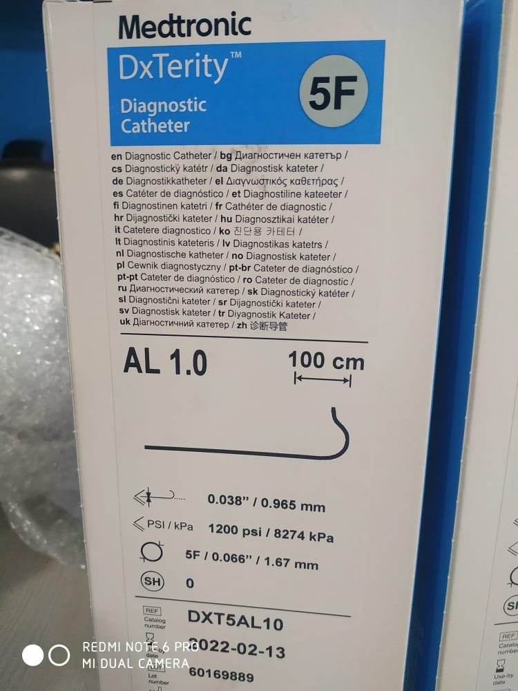 CATH DXT5JL50 DXTERITY 5F 100CM JL50
