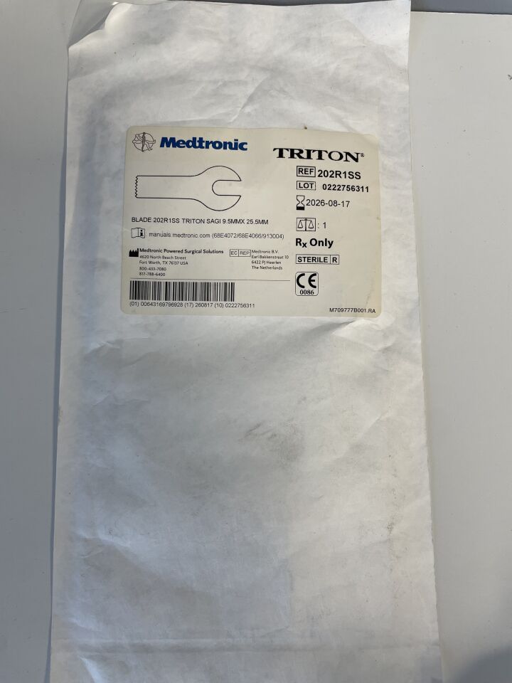 BLADE TRITON SAGI 9.5MMX 25.5MM