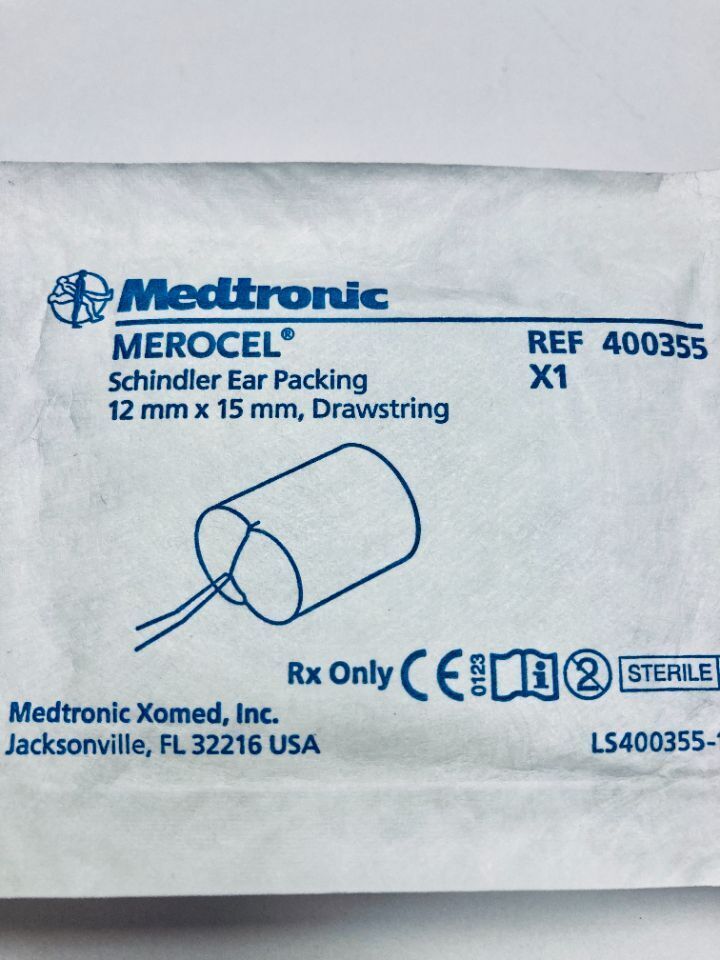 PACKING 400162 MEROCEL 10PK POST OP EAR