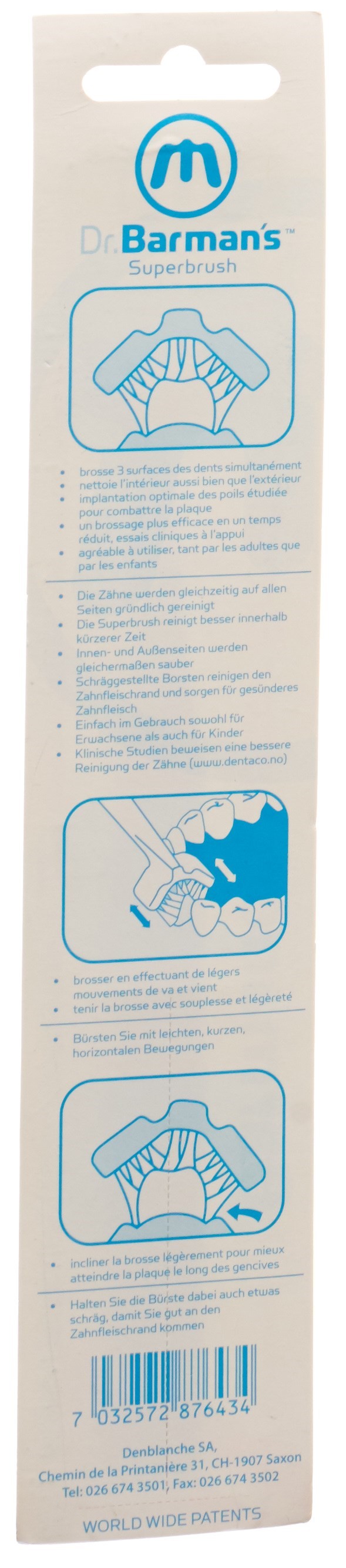 SUPERBRUSH Zahnbürste Kinder -6 Jahre