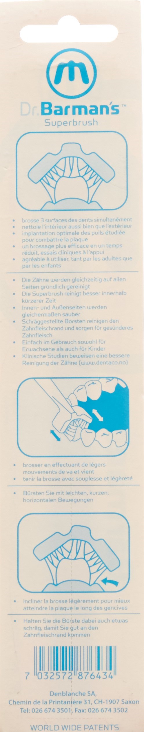 SUPERBRUSH Zahnbürste Kinder -6 Jahre
