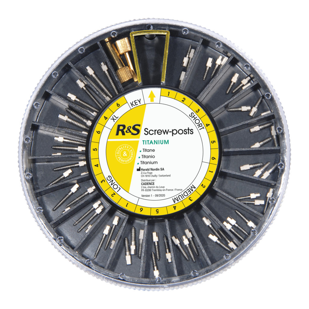 SCREW 8372640 TSR3D SHORT POST 6.5X40 TI
